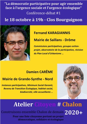 affiche conférence débat