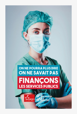 affiche finance pour la santé