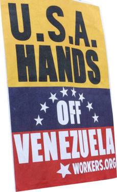USA Hands of Vénézuéla