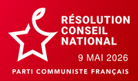résolution Conseil National PCF 9 mai